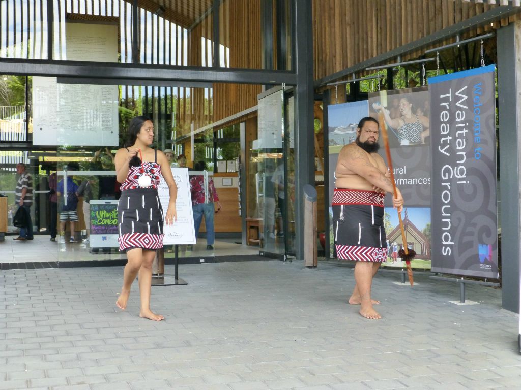 Waitangi Treaty Grounds, Bay of Islands, Northland, New Zealand.