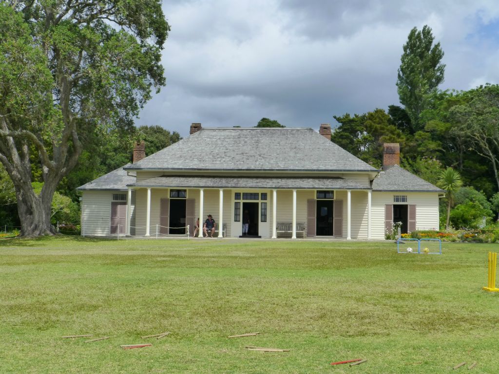 Waitangi Treaty Grounds, Bay of Islands, Northland, New Zealand.